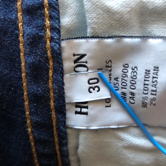 AUTHENTIC HUDSON SIGNATURE BOOCUT WOMENS JEANS SIZE 30, Inseam 30” - Picture 6 of 6
